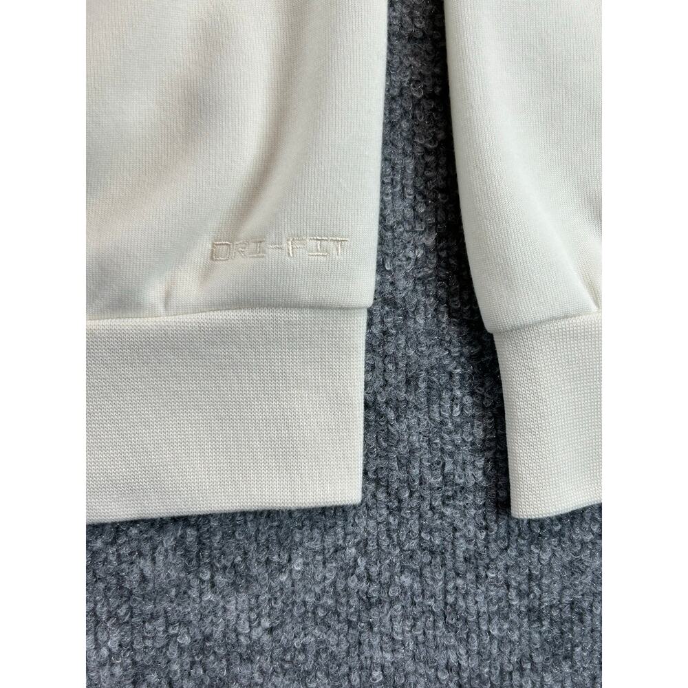 Nike Dri-FIT Pullover Hoodie Women's S Ivory Cream Athletic Training Sweatshirt - Picture 5 of 7